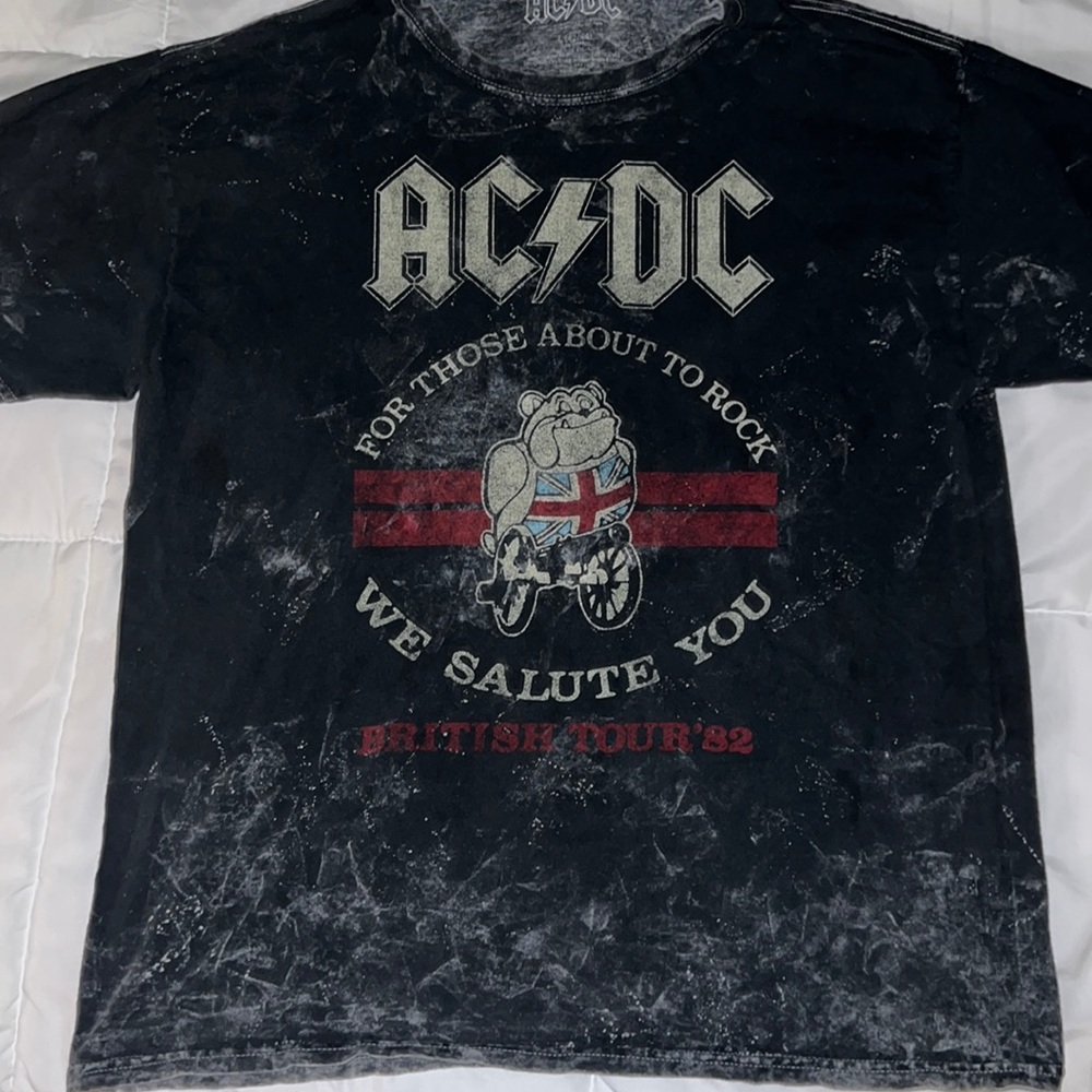 AC/DC British Tour 1982 T-Shirt